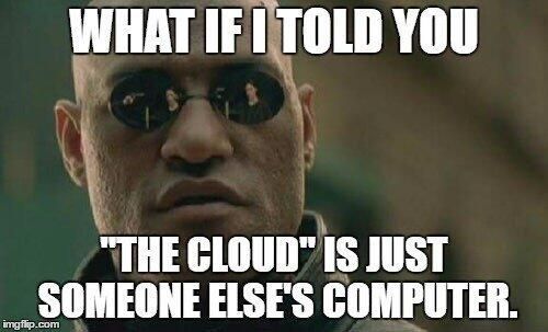 Cloud privacy meme
